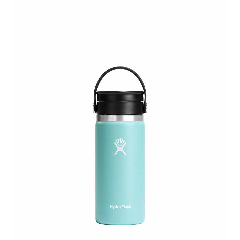 NEW HYDRO FLASK wide mouth bottle with flex sip lid dew - 16oz in dew